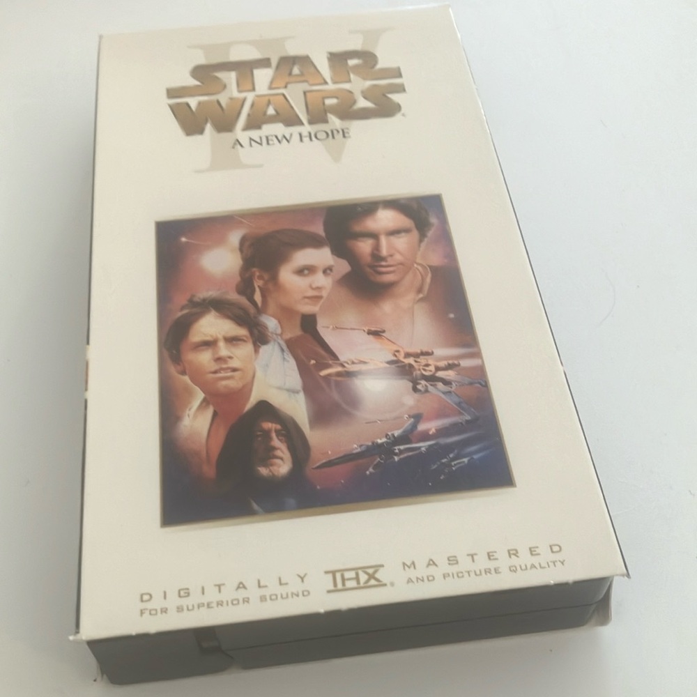 Star Wars a new hope vhs